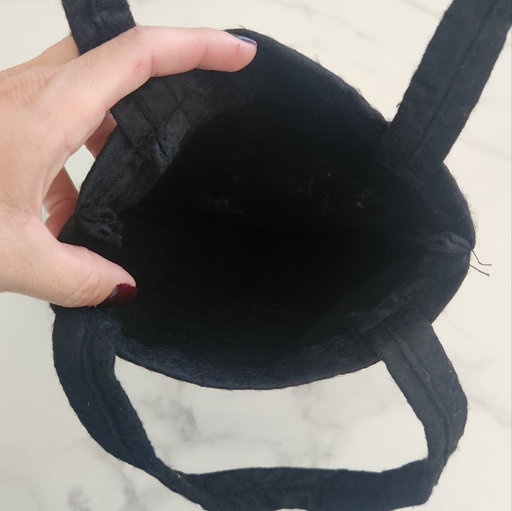 Halloween Pumpkin Black Tote Bag - Picture 5 of 9